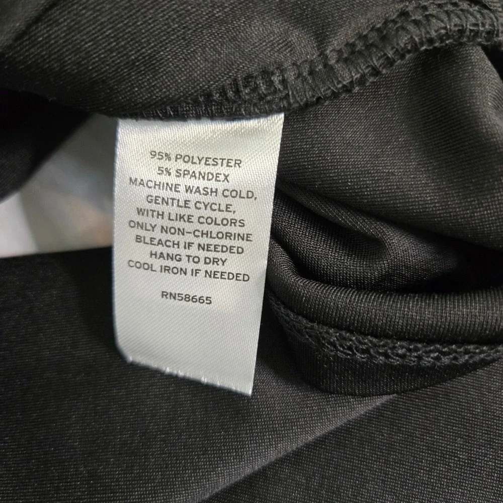 Melrose and Market Nordstrom NWT Black Ruched Square Neck Top Size L NEW